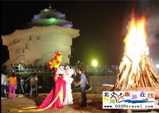 北戴河碧螺塔酒吧公園