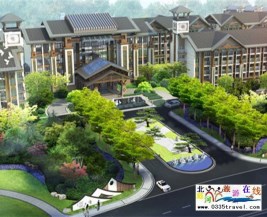 [秦皇島] 北戴河健康谷榮逸酒店-特色親子主題房+自助早餐+暢享無邊泳池+免費(fèi)擺渡車服務(wù)，樂享親子歡樂時(shí)光