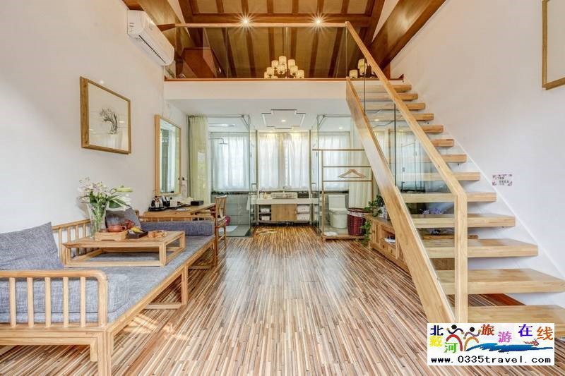 山海關(guān)古城古典特色庭院民宿