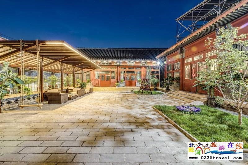 山海關(guān)古城古典特色庭院民宿