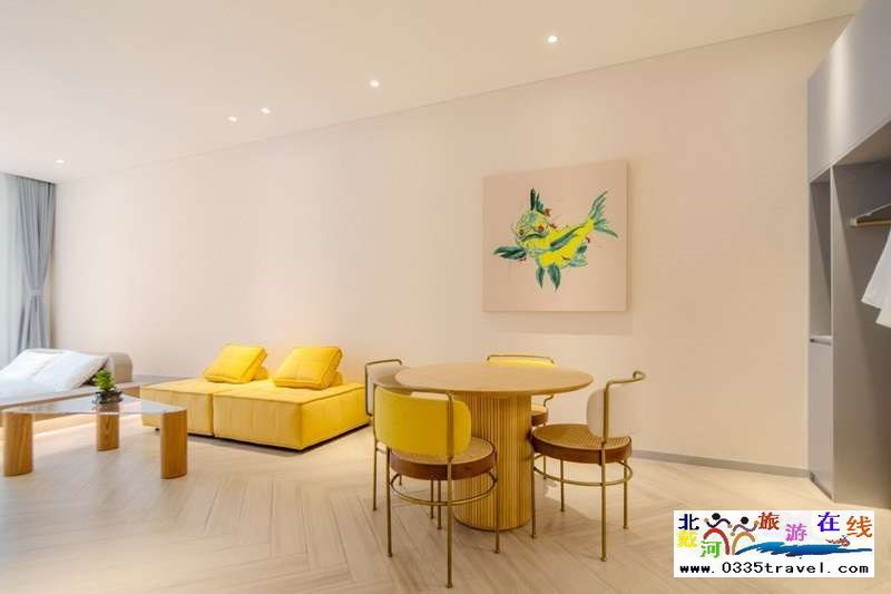 北戴河葡萄島海納山藍境度假酒店