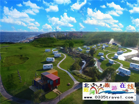 北戴河阿爾卡迪亞酒店草坪